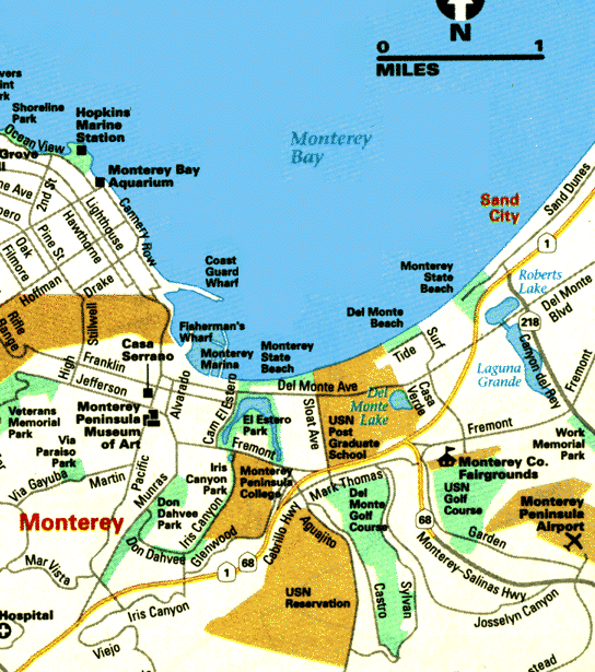 [Image of Monterey Map]
