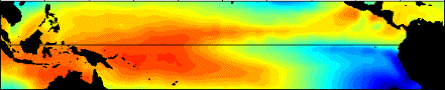 normal sea surface temperature