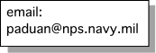 image with contact information