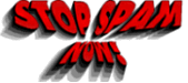 image saying: Stop SPAM Now!