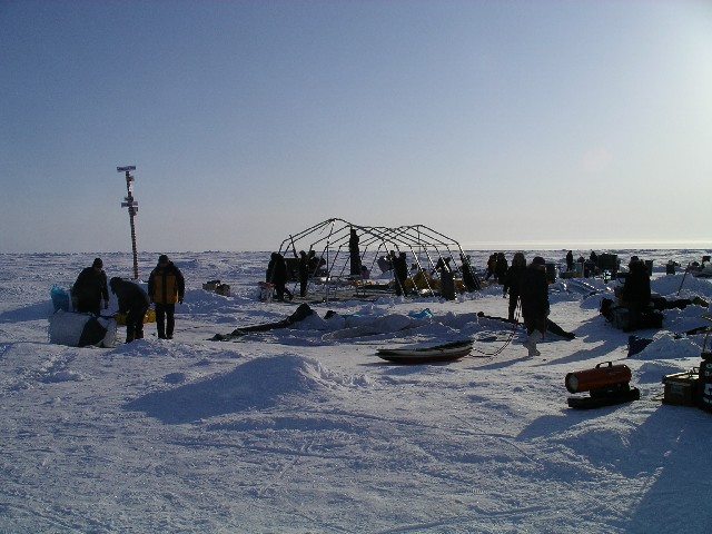 [Camp Teardown at the end of the deployment]