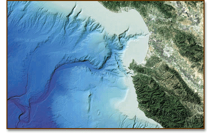 [Image of Monterey Bay Bathymetry]